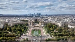 View from the Eiffel Tower